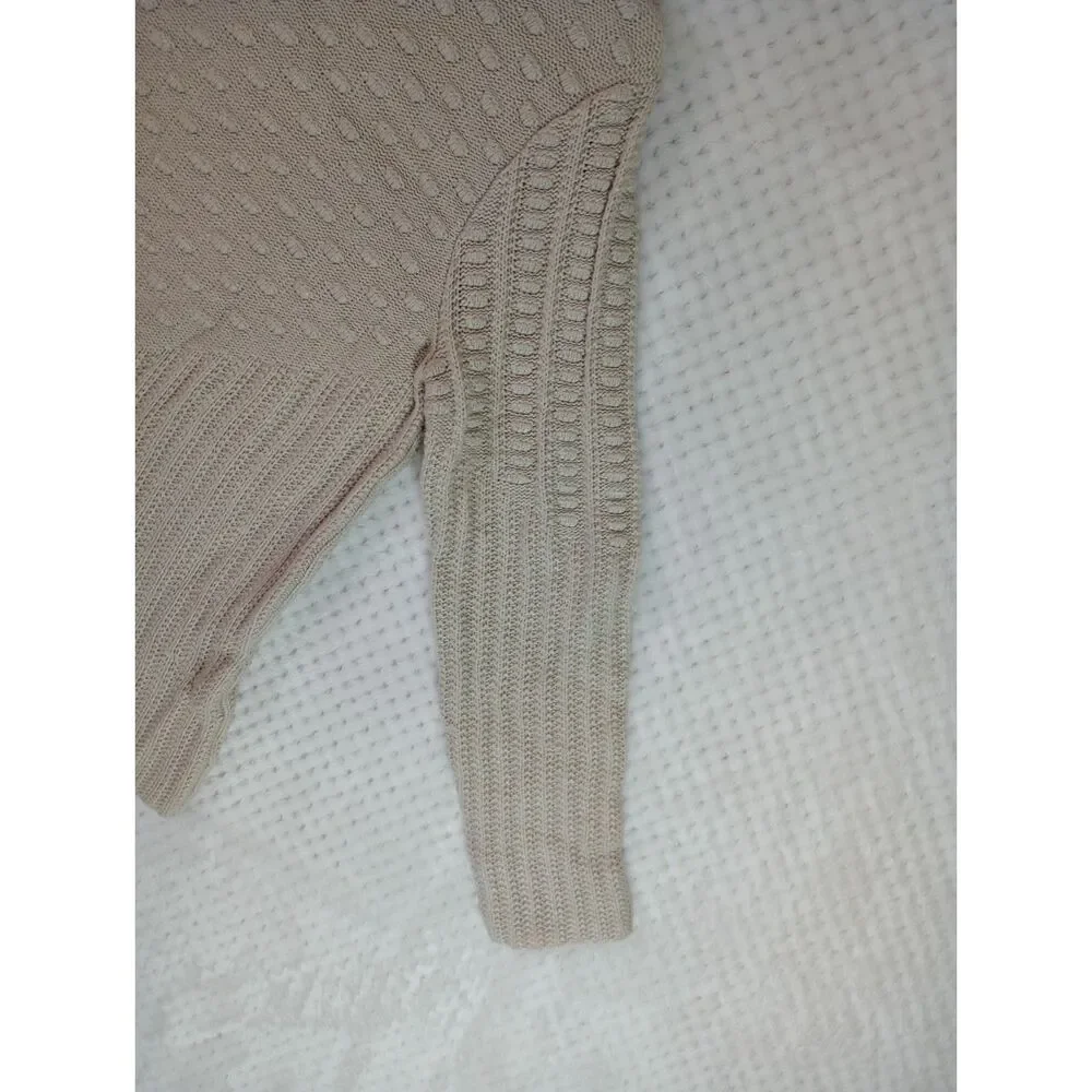 41 Hawthorn Girls XL Beige Textured Sweater